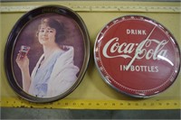 Coke Tray and Thermometer