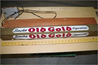 Old Gold Cigarette Store Sign