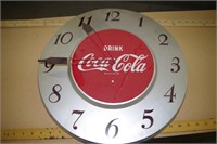 Metal Coca Cola Clock