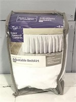 Better Homes new adjustable bedskirt