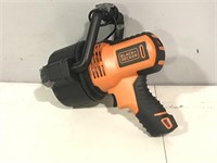 Black and Decker spotlight working. Comes with