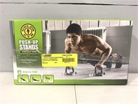 New Golds Gym push up stands