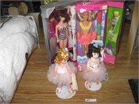 5 Barbies & 2 M Alexander Dolls