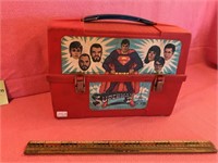 Vintage Plastic Superman Lunch Box