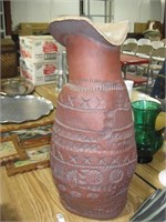 Large Handmade Pottery Vase 18” tall
