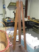 Antique Wood Tripod