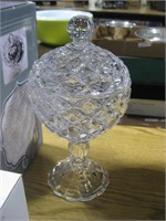 3 crystal dishes,Fifth ave, housewares internation