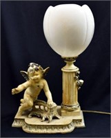 1920s PERIOD FIGURAL LAMP