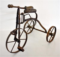 HAND-MADE MINIATURE TRICYCLE