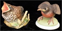 TWO BOEHM BIRD FIGURES