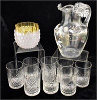 ASSORTED GLASSWARE