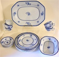 SPODE "GLOUCESTER-BLUE" FINE STONE CHINA