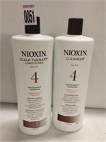 NIOXIN SCALP THERAPY CONDITIONER & CLEANSER 1L X 2