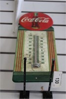 COCA COLA METAL WALL THERMOMETER