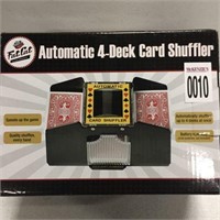 AUTOMATIC 4-DECK CARD SHUFFLER