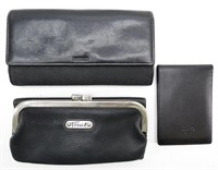 HARTMANN, FOSSIL & MONT BLANC Leather Wallets