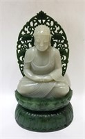 Chinese Jade Buddha Figure
