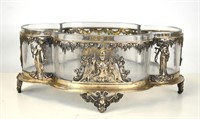 French Sterling Silver Center Piece
