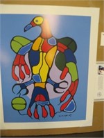 ASTRAL THUNDERBIRD-PRINT BY NOVAL MORRISSEAU