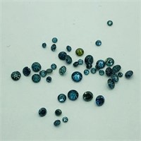 Genuine Assorted Blue Diamond(0.4ct)