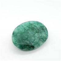 Genuine Emerald (Oval Cut) (18ct)
