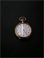 Small pocket watch 14-karat gold unmarked