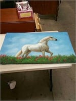 Bundle of art horse painting Etc
