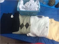 Mens sweaters and socks