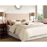 Luxe Full/Queen Headboard, Tufted Natural