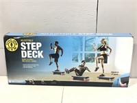 New Golds Gym adjustable step deck