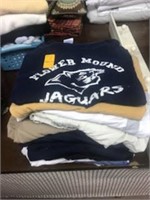 Lot of assorted men's t-shirts and shorts