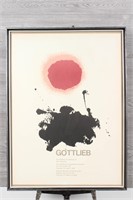 Adolph Gottlieb Exhibition Poster 1968