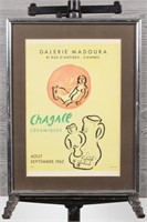 Galerie Madoura 1962 Chagall Ceramiques Broadside