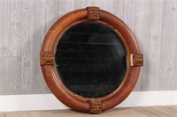 Antique Empire Porthole Mirror