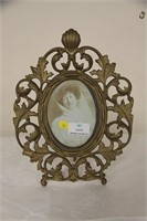 Cast iron photo frame circa 1900