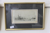 Steel engraving by W.L.Whylie, signed