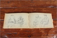 Late 19th C French Academic Sketchbook