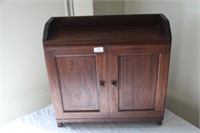 Edwardian inlaid cupboard with fitted interior