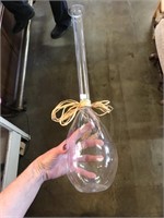 VERY THIN, Handblown Two's Company Glass Vases