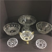 Selection of Crystal & Glass Bowls and More