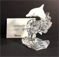 Lenox Fine Crystal Dolphin Sculpture