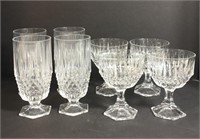 Selection of Crystal Stemware