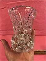 Small Pretty Crystal / Glass Vase