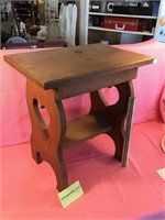 Small Little Wooden Stool / Step