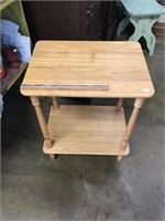 Small Wooden Side / End Table