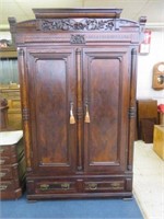 GREATH 19TH CENTURY VICTORIAN EASTLAKE CARVED