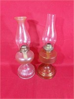 Two Oil Lamps