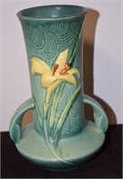 Rare Roseville Pottery Zephyr Lily 131-7" Vase