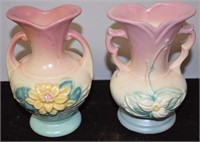 Pair Hull Art Pottery 5.5" Vases