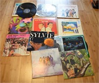 Group LP Records Beatles, Journey, Red Hot Chili
